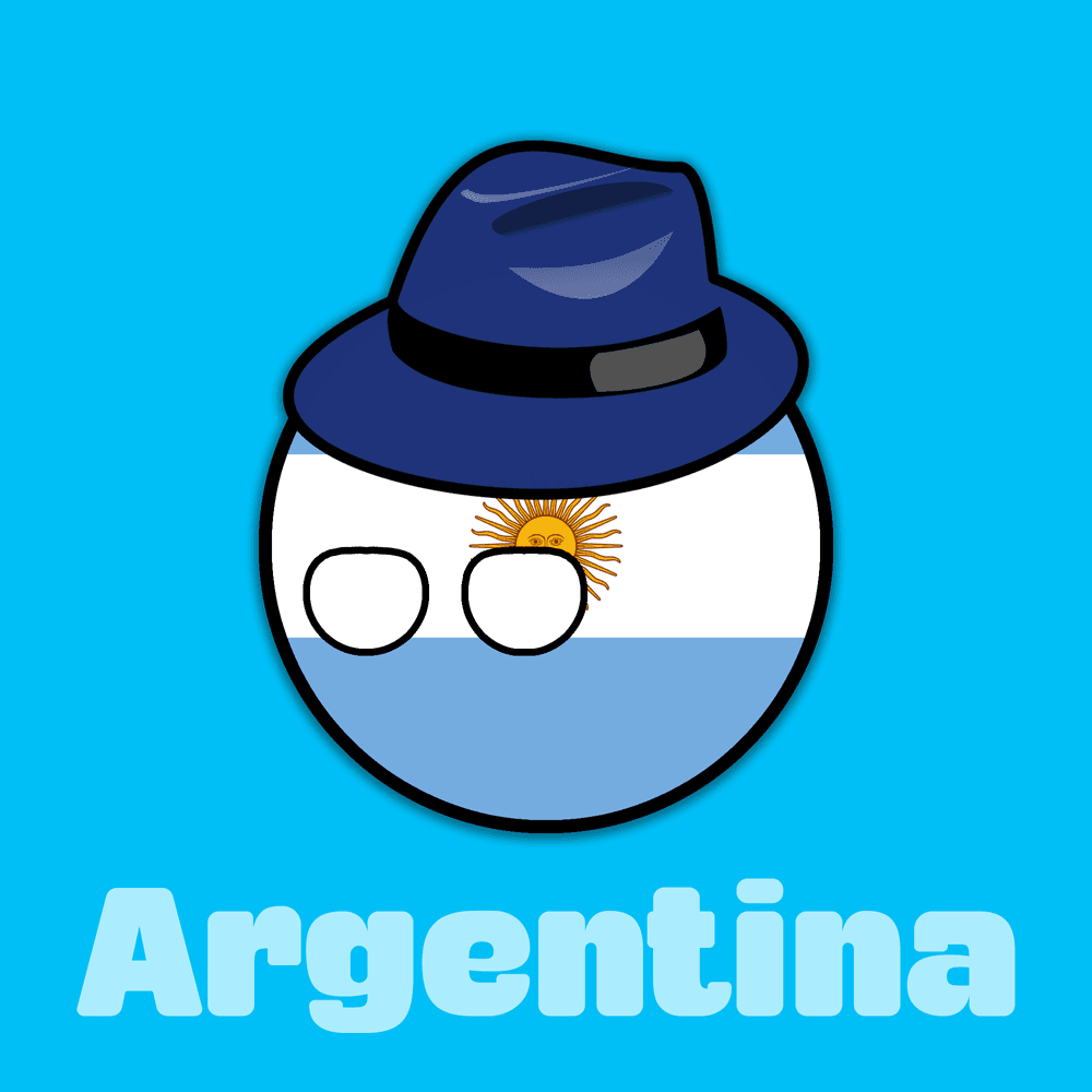 countryballs argentina