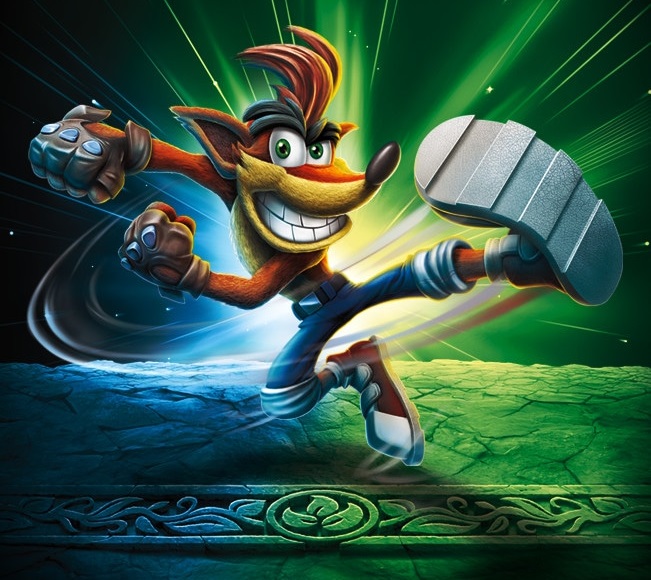 skylanders imaginators crash bandicoot