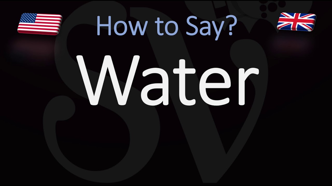 water british pronunciation