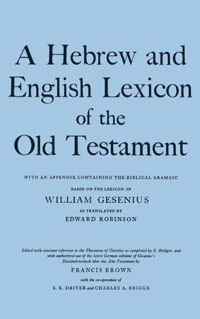 hebrew and greek lexicon