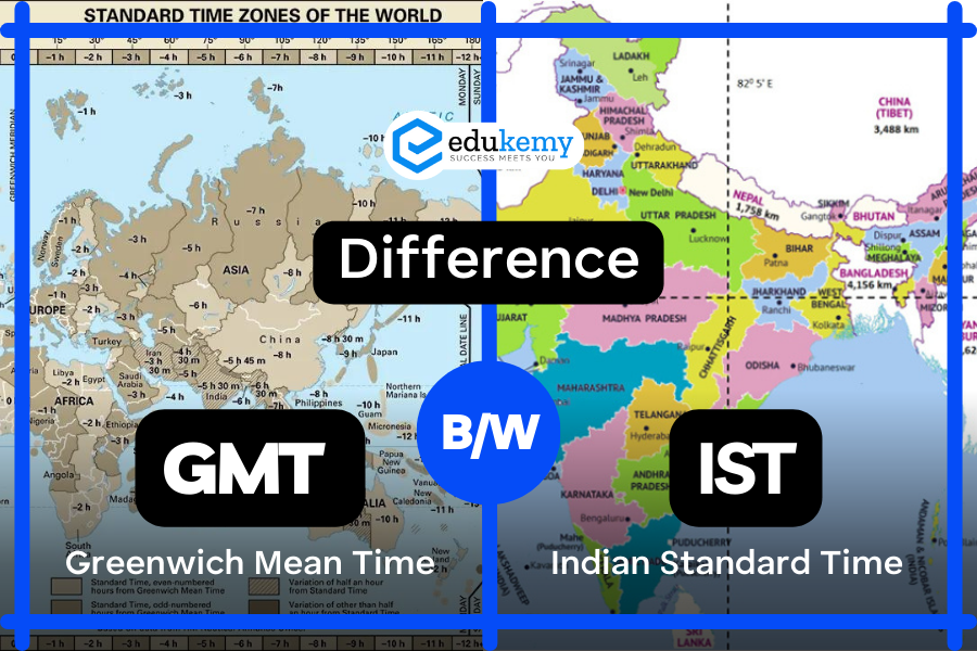 difference between utc and ist