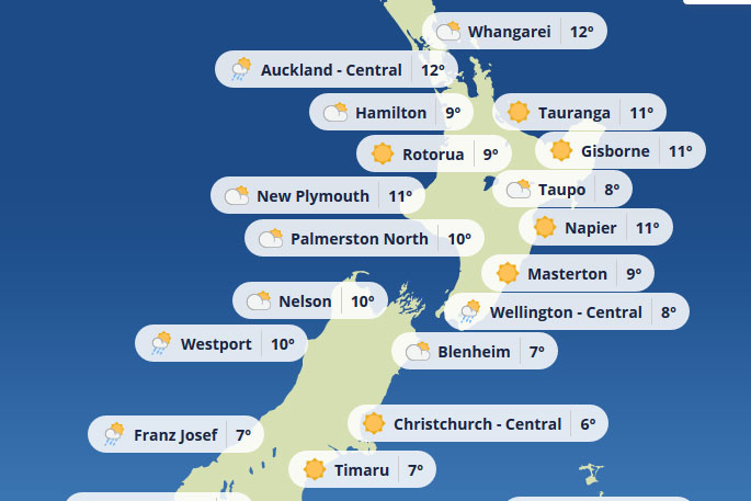 metservice christchurch