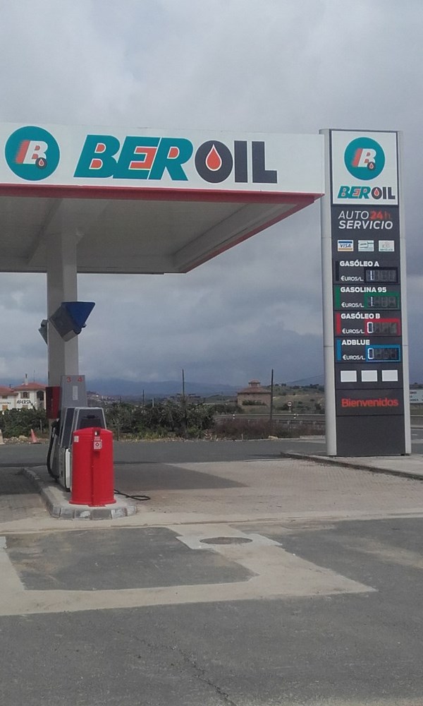 gasolineras beroil en españa