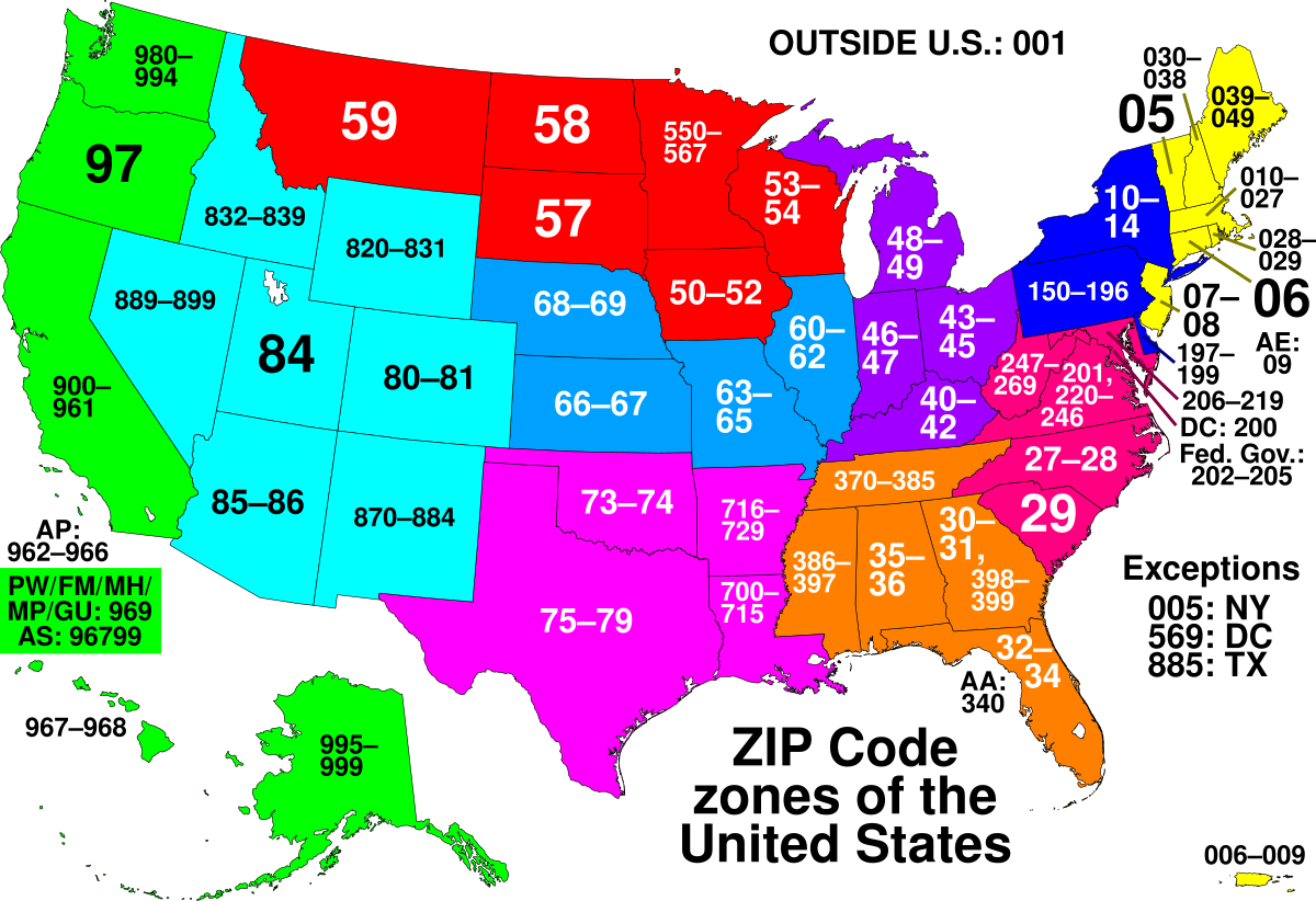 411 ca postal codes