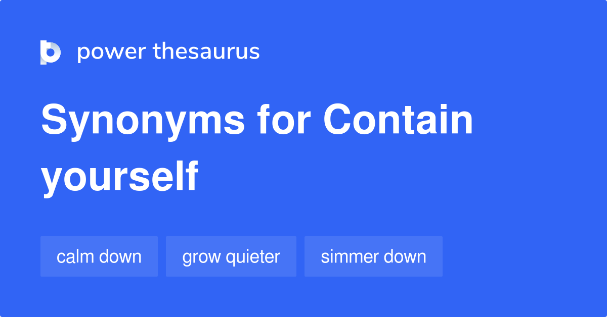 contain thesaurus