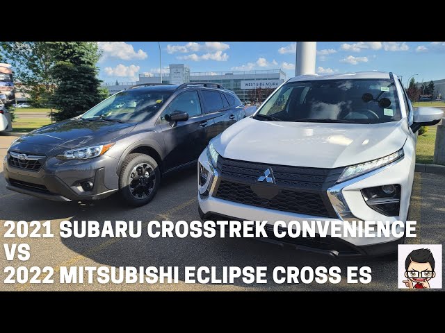 mitsubishi eclipse cross vs subaru xv