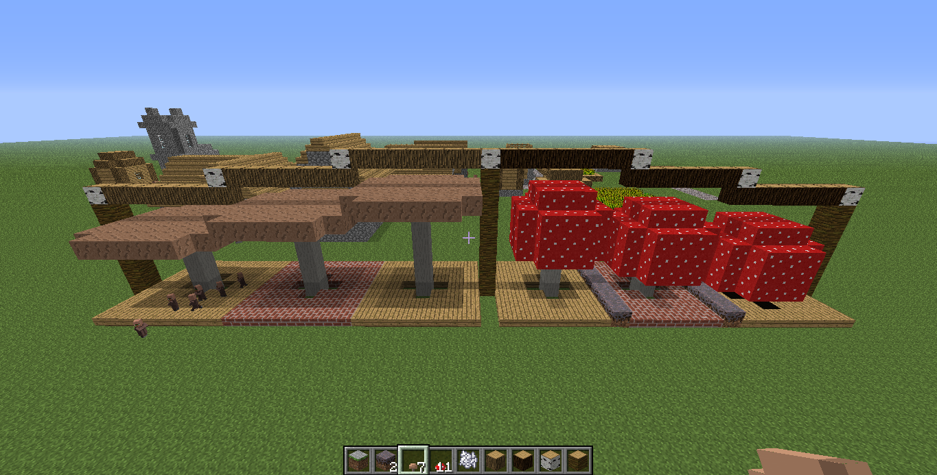 minecraft mushroom farm design