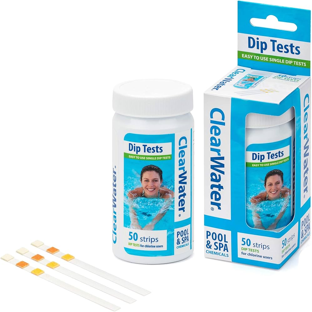 clear water test strips