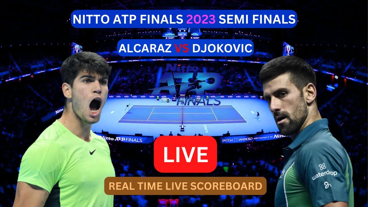 djokovic vs alcaraz live