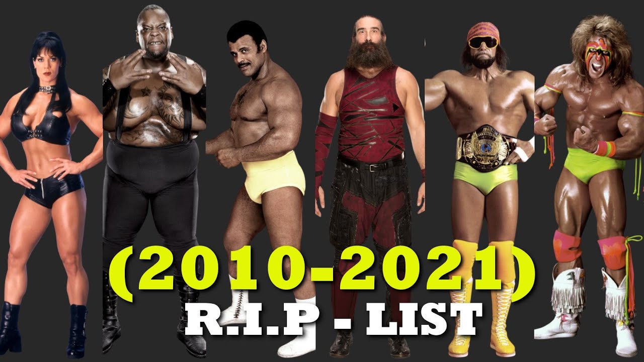 deceased wwe wrestlers