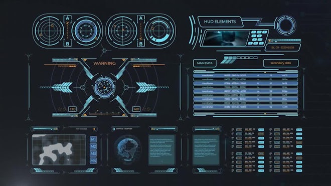 hud interface after effects