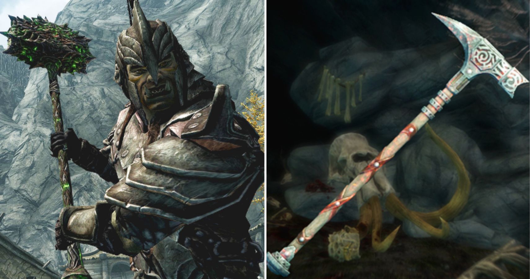 best warhammers in skyrim