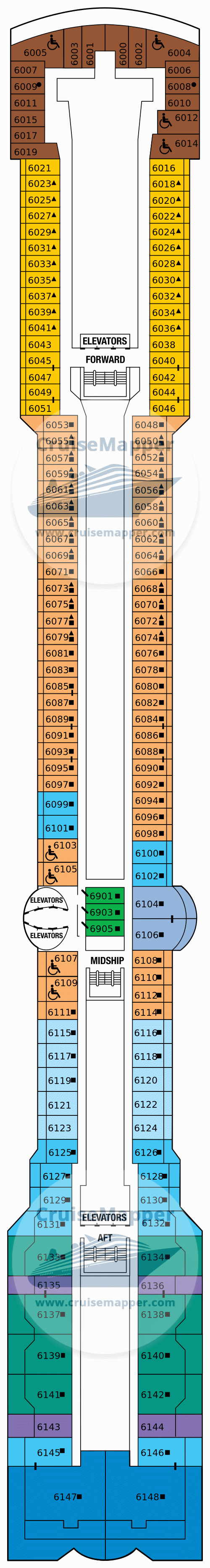 celebrity millennium deck plan