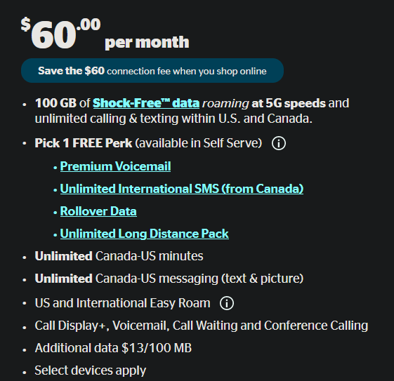 koodo international calling rates