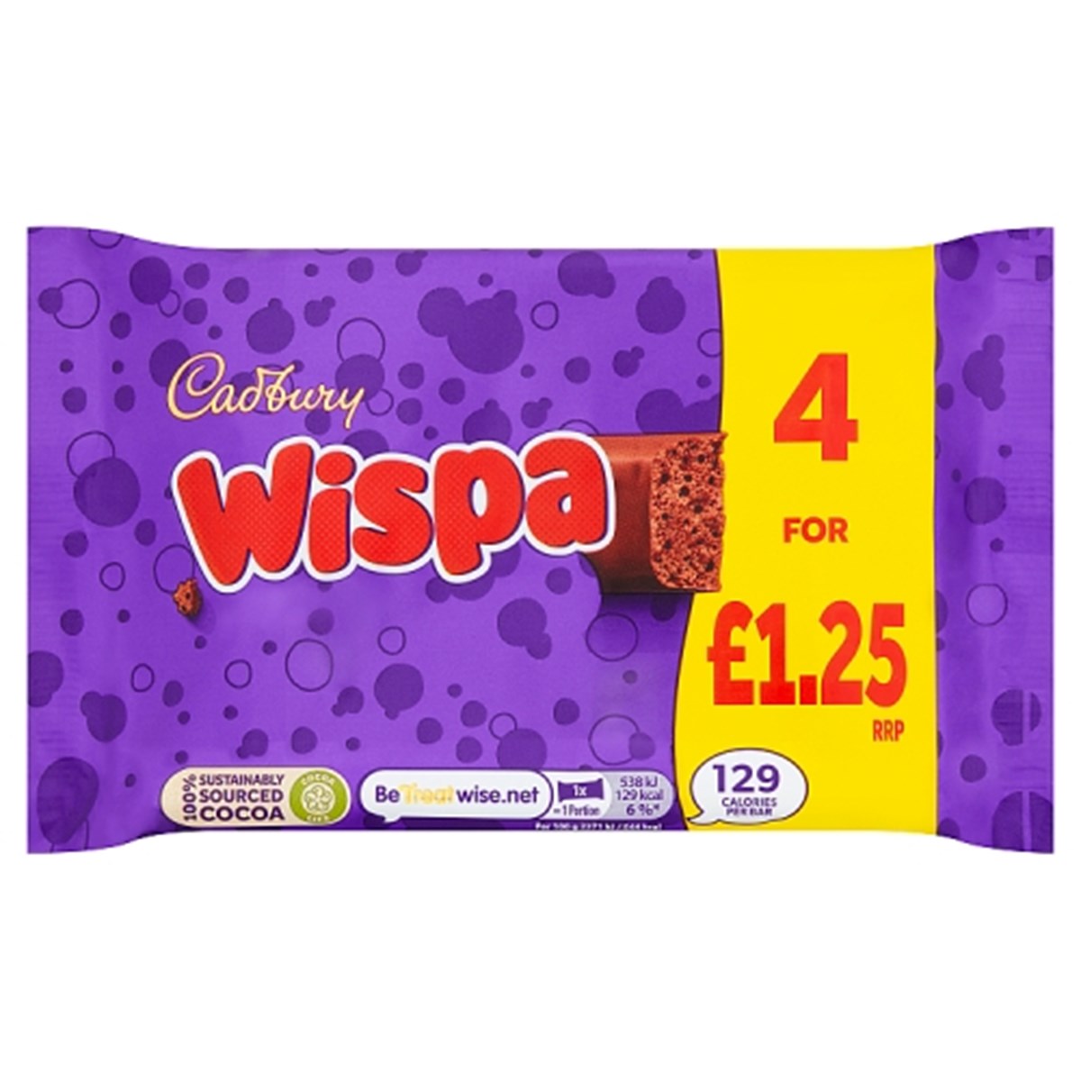 calories in a wispa