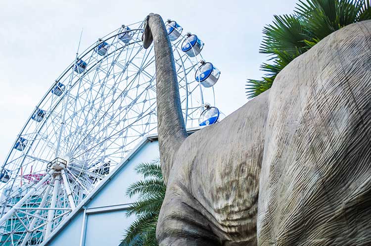 bangkok dinosaur park