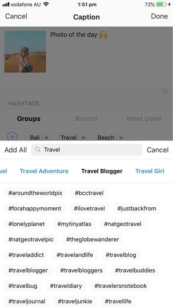 bird hashtags for instagram