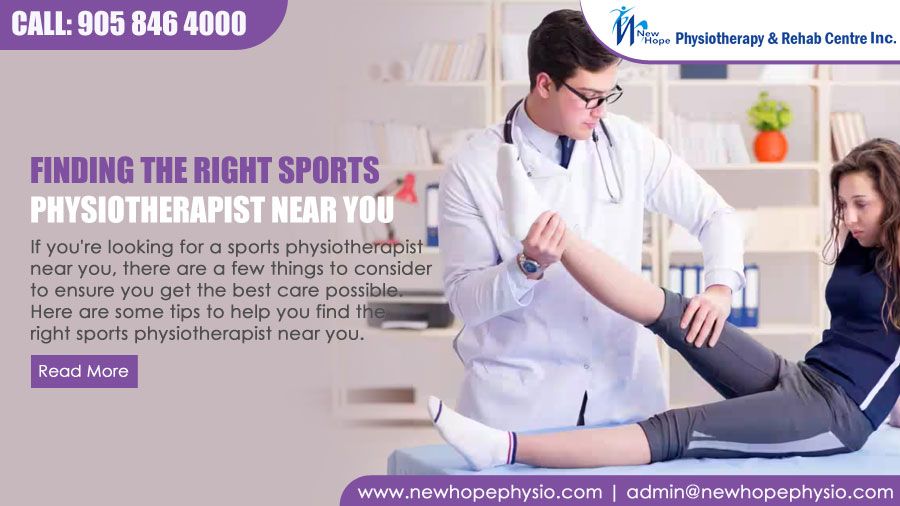 sports physiotherapy near me