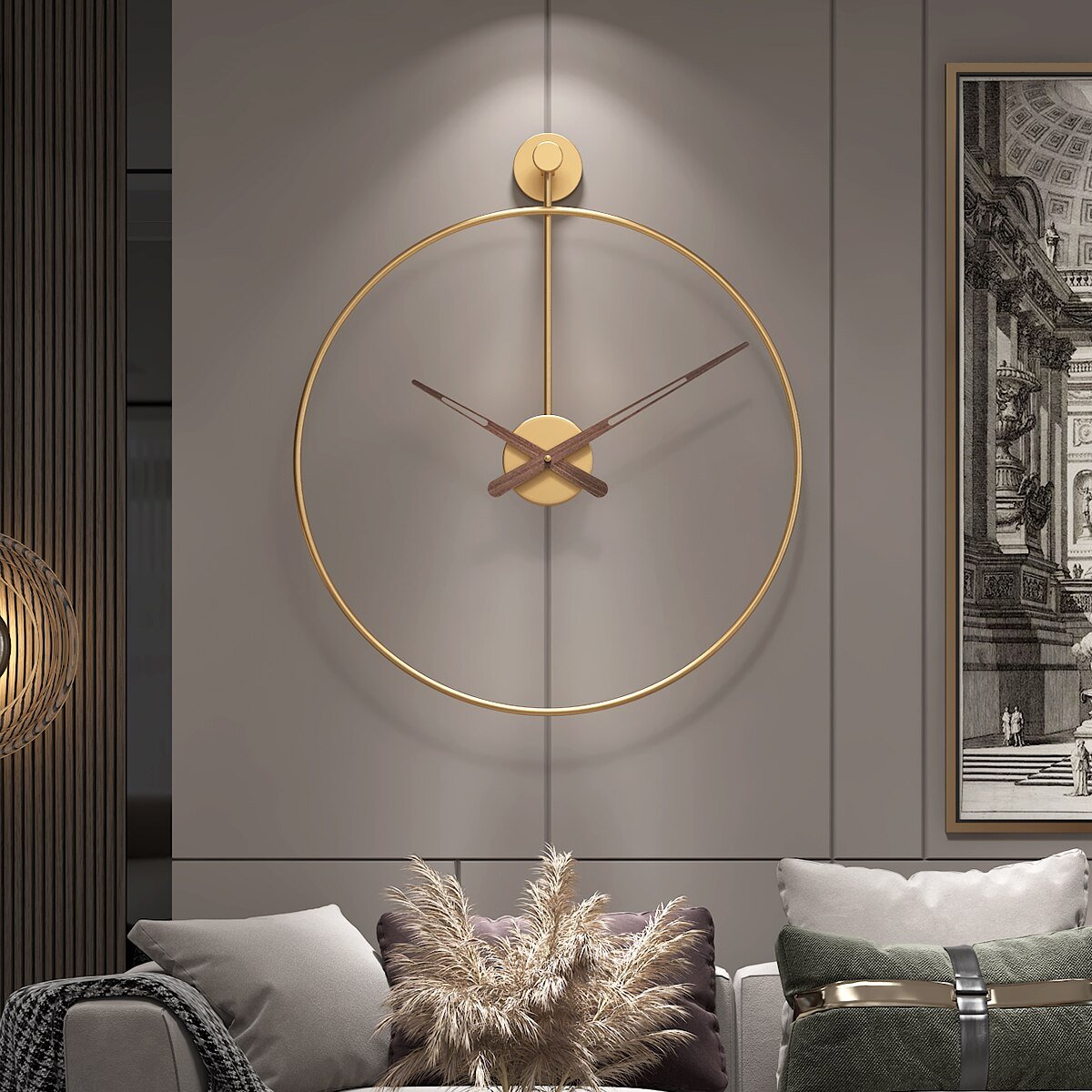 modern style wall clock