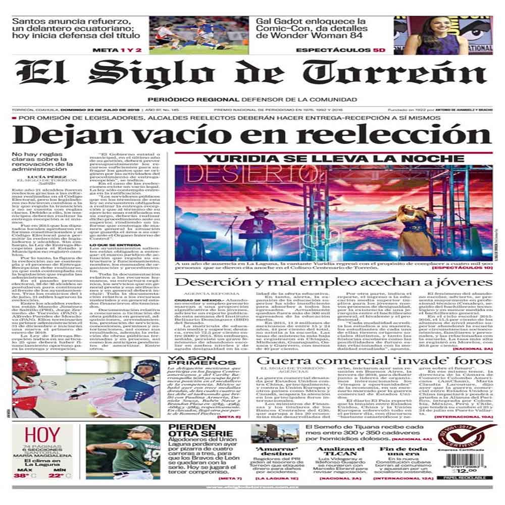 periodico el siglo de torreon