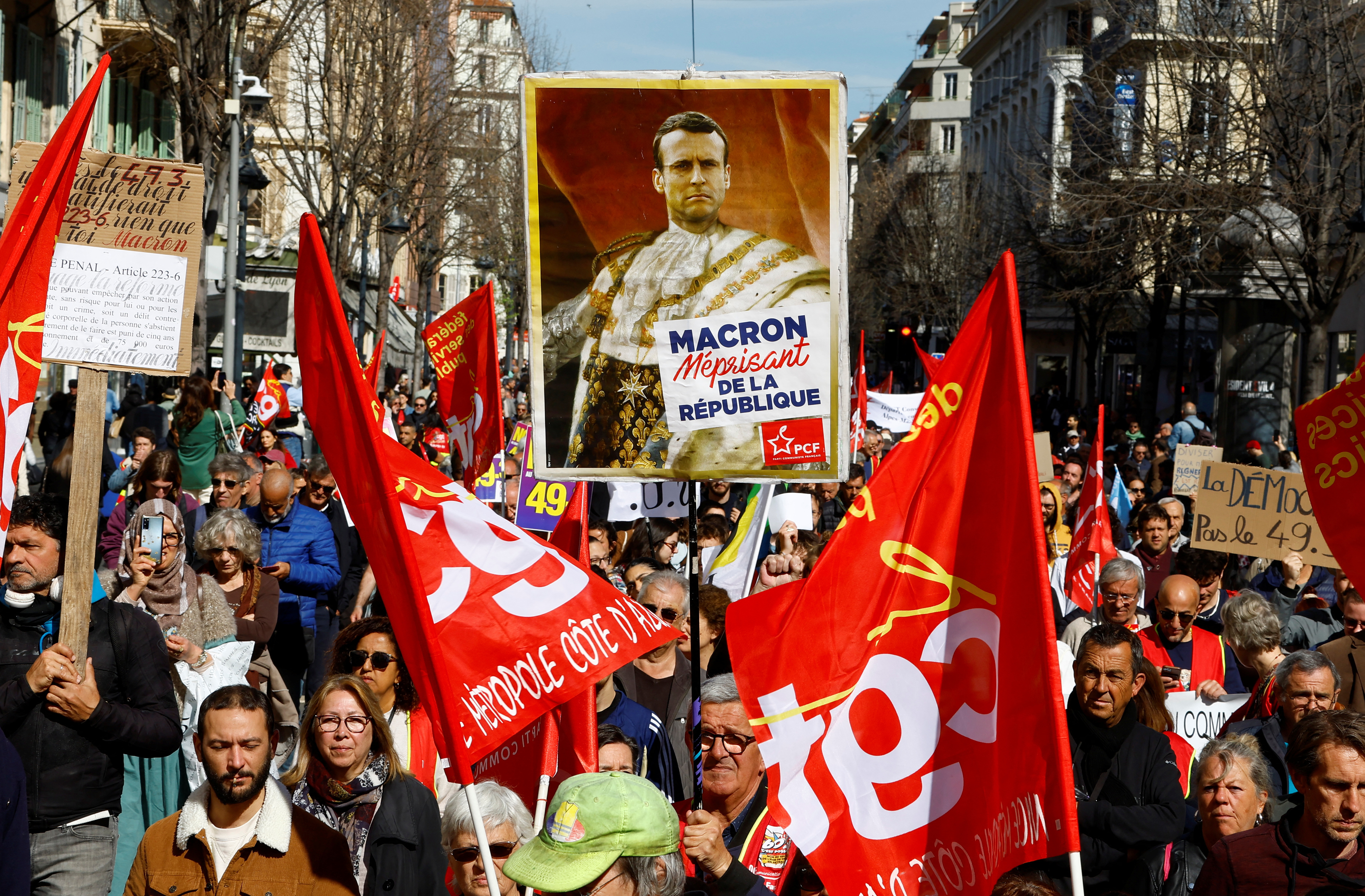 french pension protests