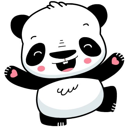 cute panda emoji