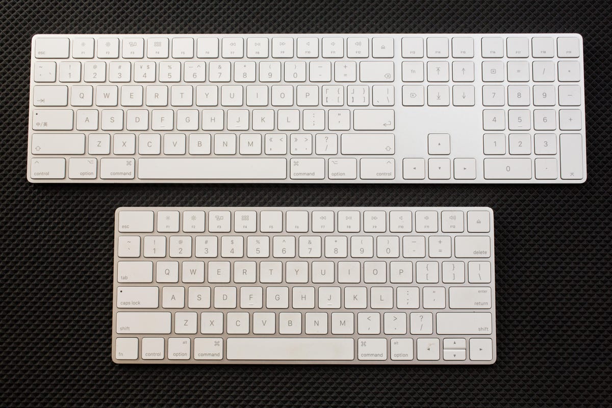 magic keyboard vs magic keyboard with numeric keypad