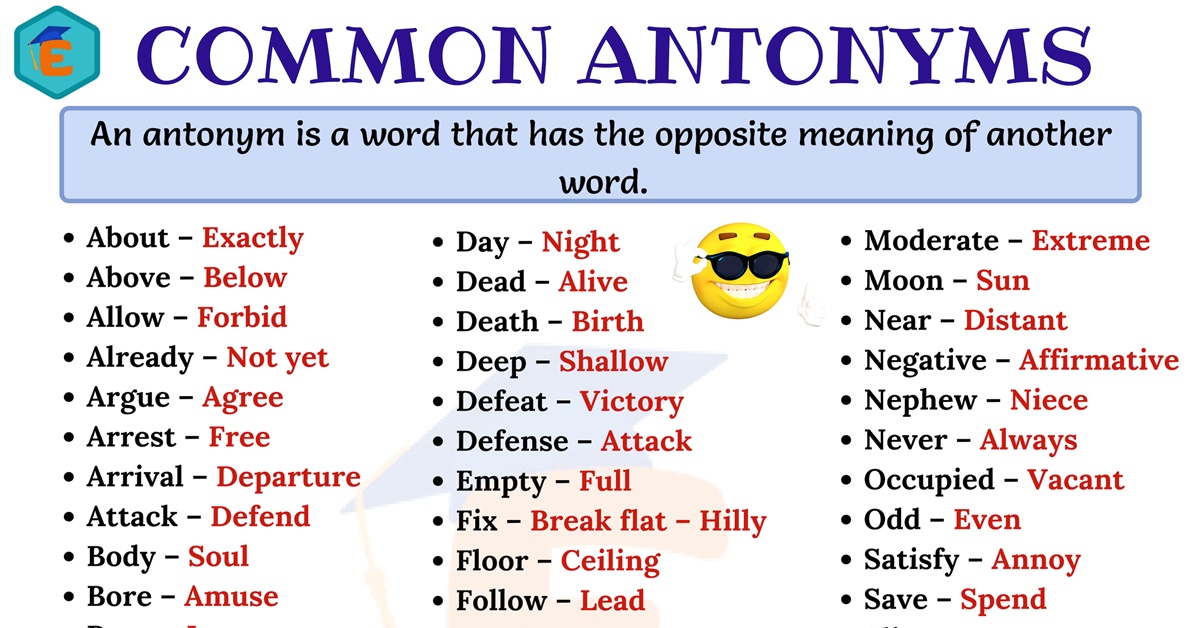 array antonym