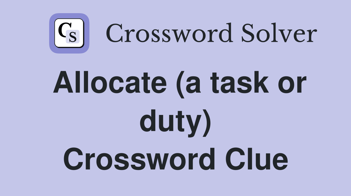 tax or duty crossword clue