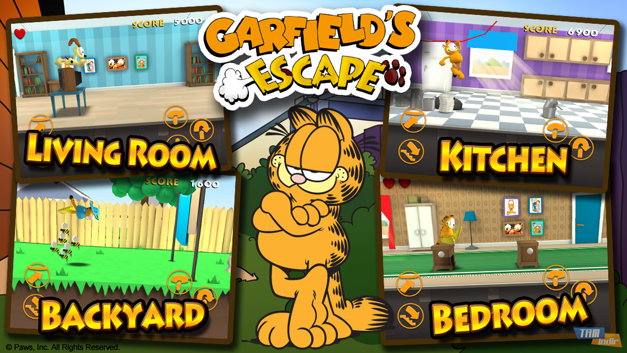 garfield oyunları oyna