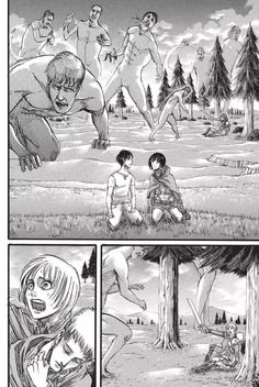 attack on titan manga panels