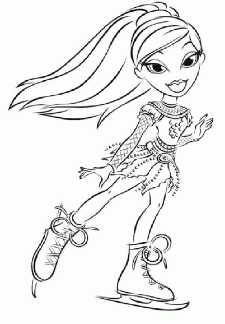 bratz coloring