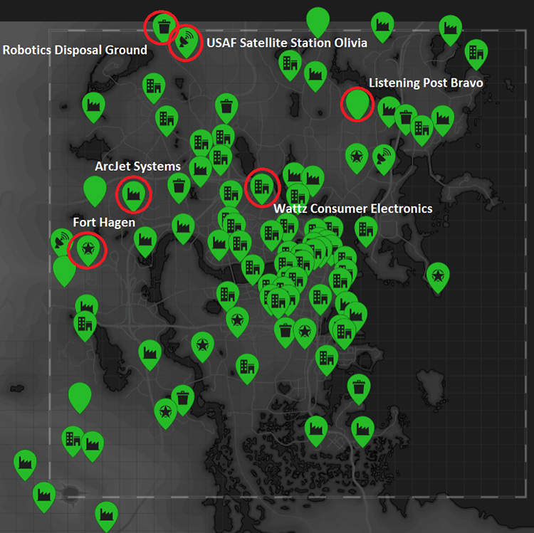 where can i find circuitry in fallout 4