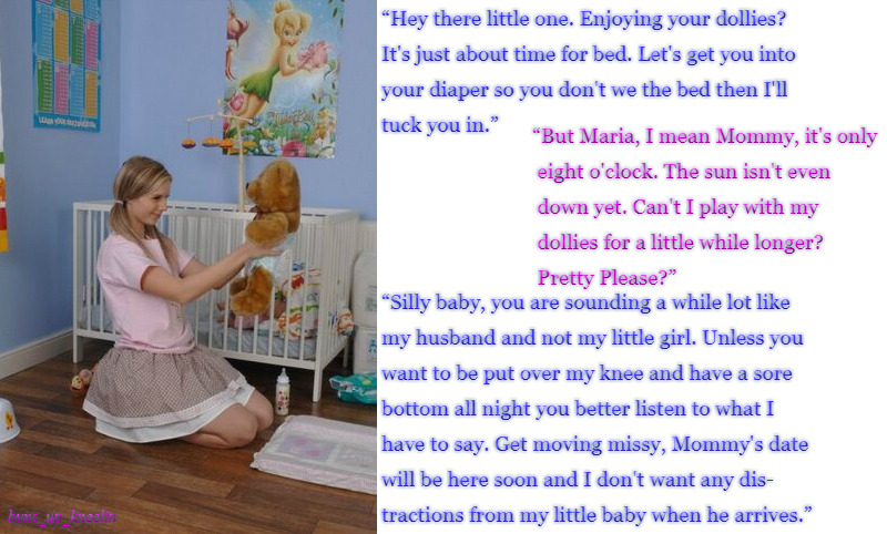 sissy baby captions