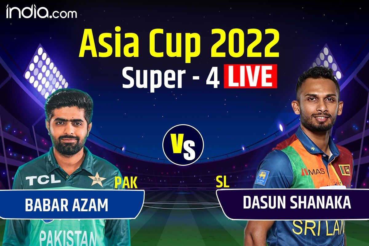 live cricket score pakistan vs sri lanka