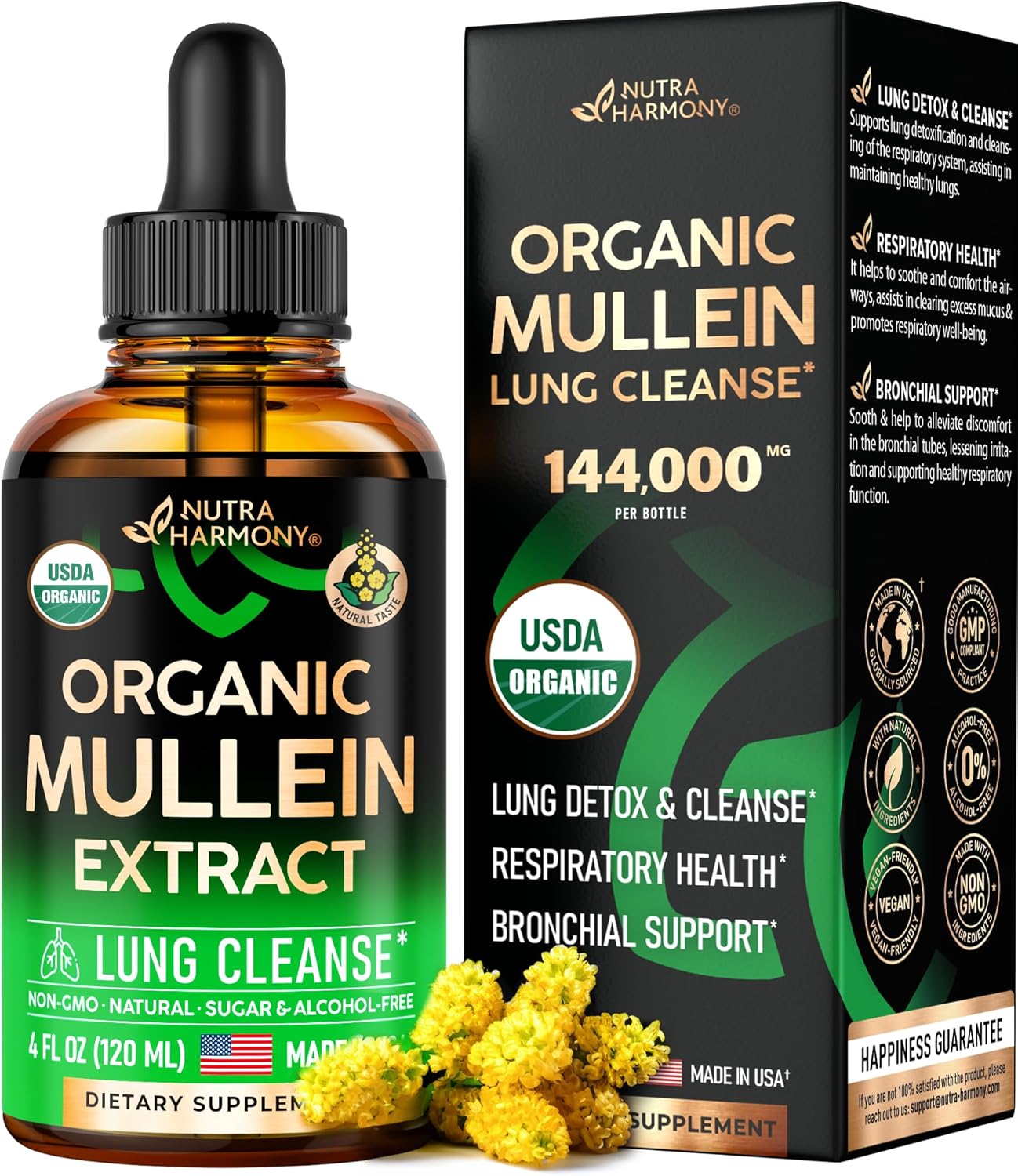 mullein drops for lungs