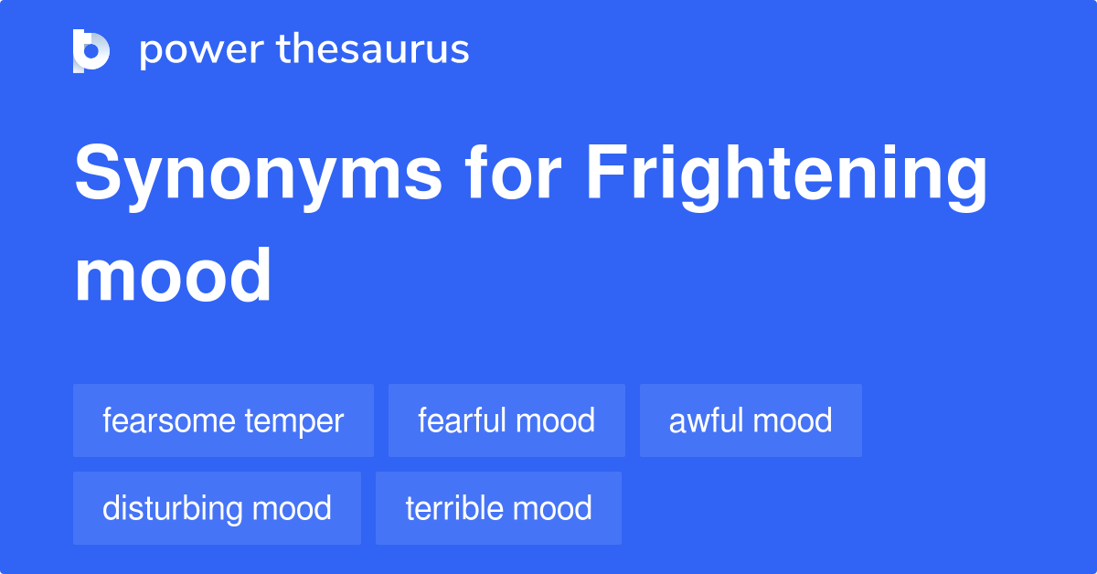 synonyms for terrifying