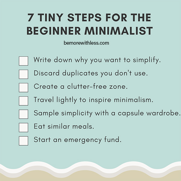 becoming minimalist