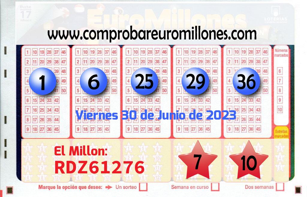 el millon 30 junio 2023 comprobar