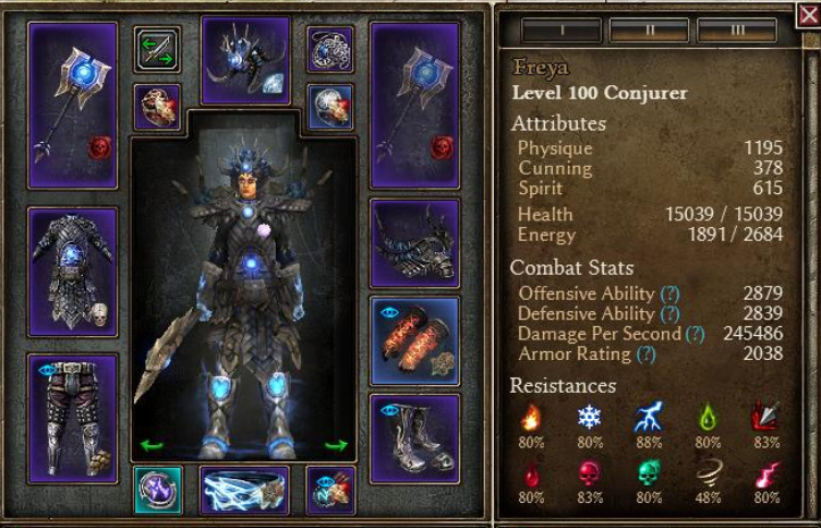 grim dawn shaman skills