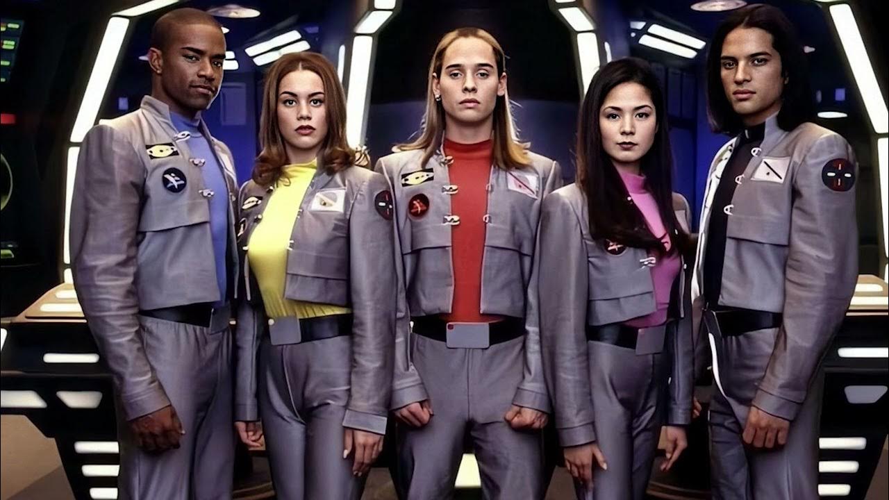 power rangers in space