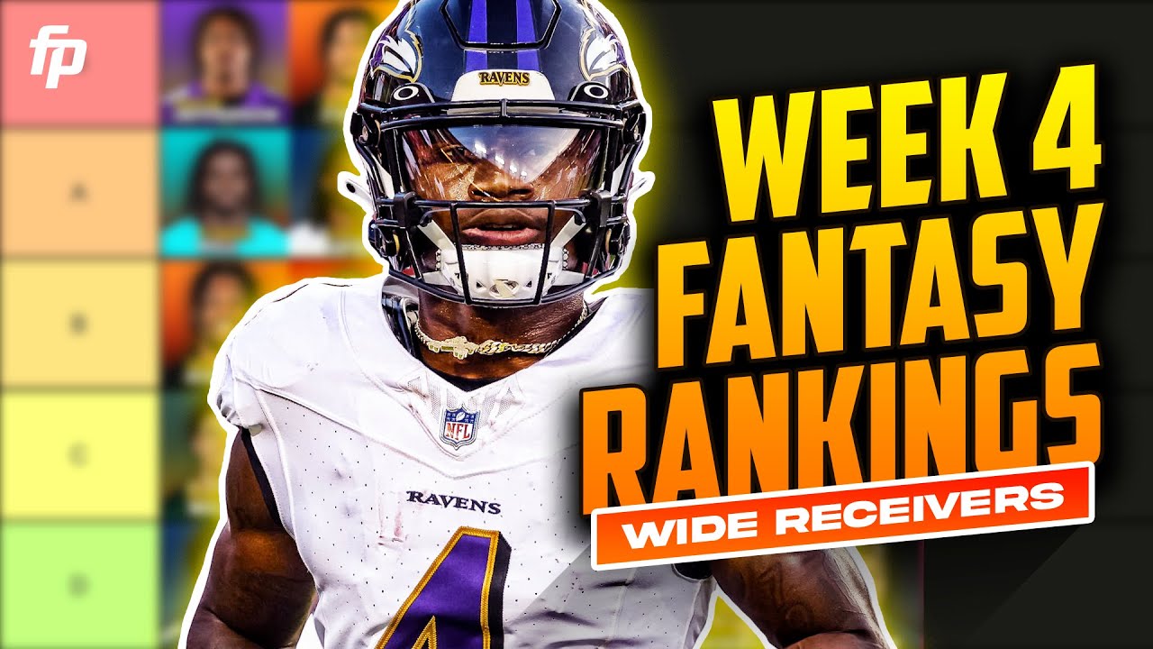 fantasy week 4 rankings