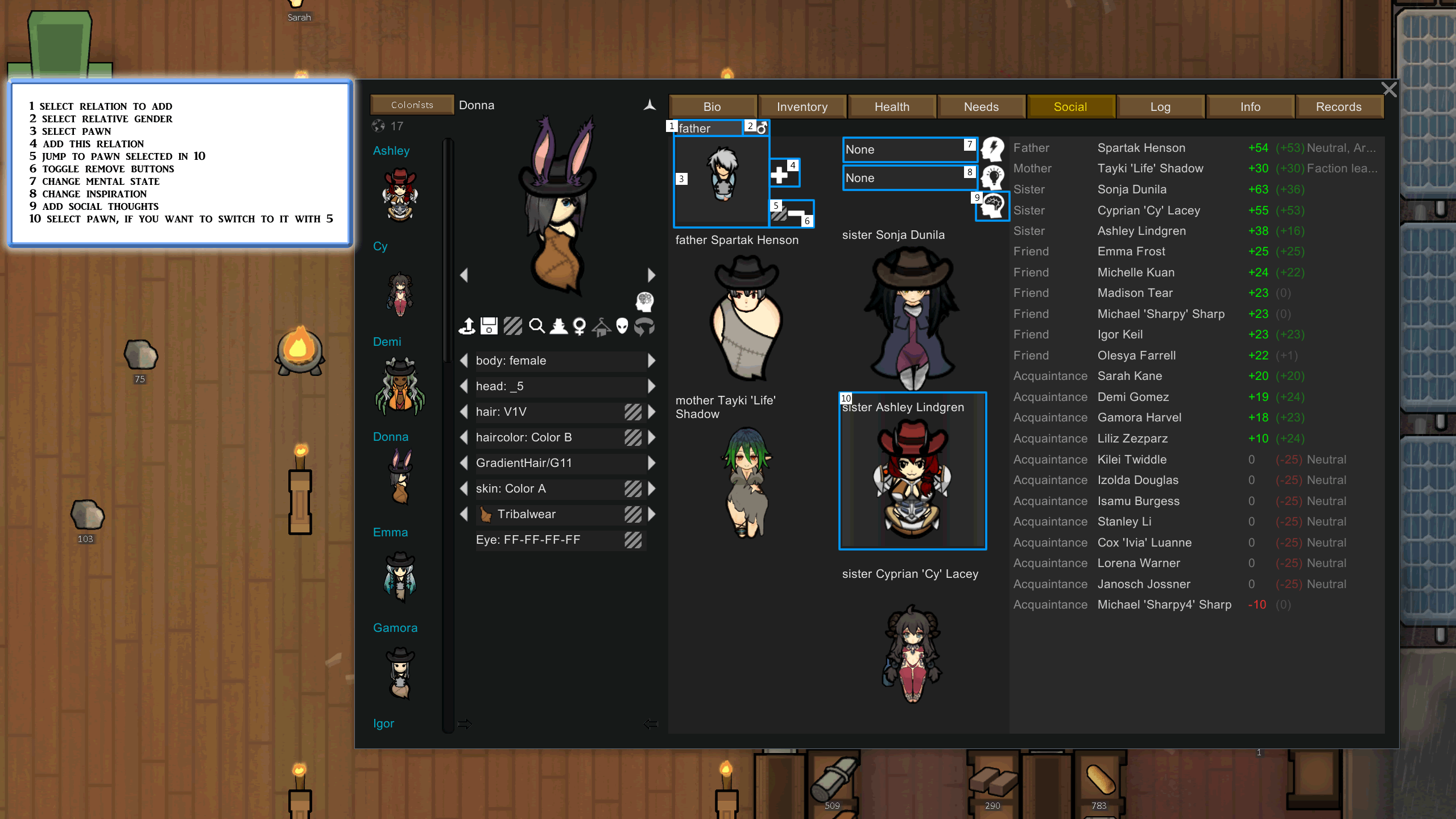 rimworld character editor