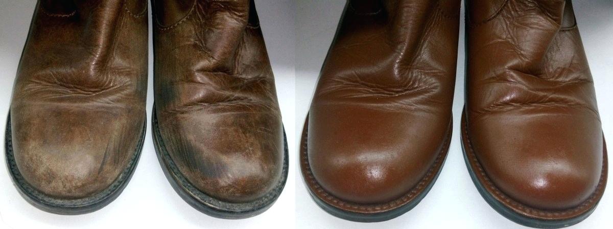 how to fix cracked leather shoes