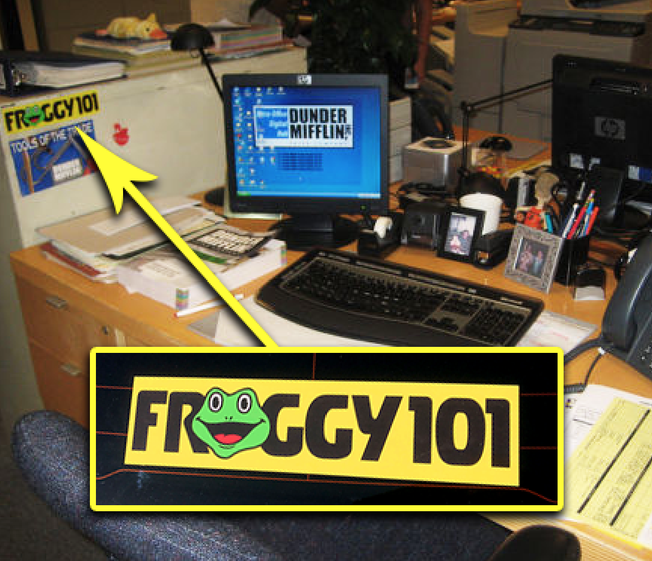 froggy the office