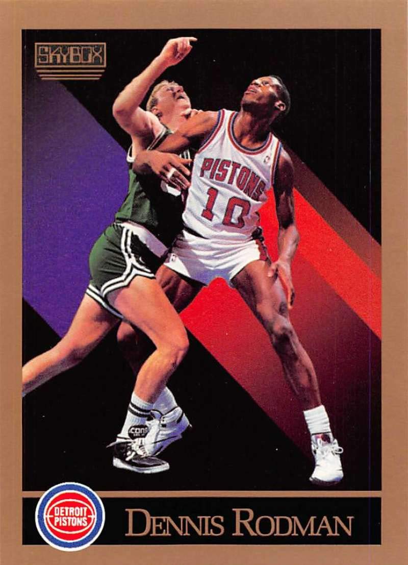 dennis rodman pistons card