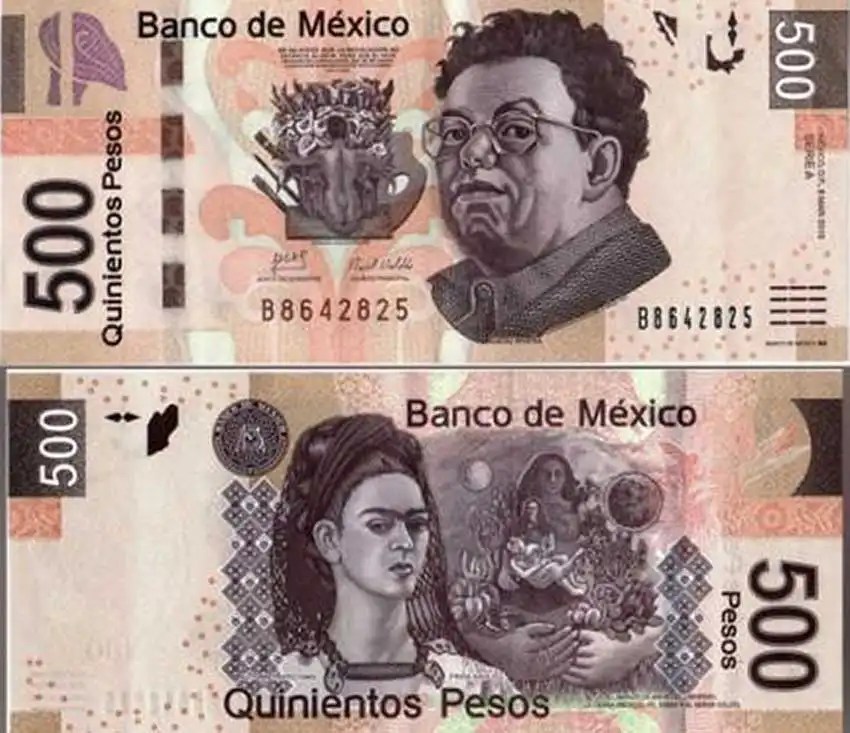 500 dollars to pesos