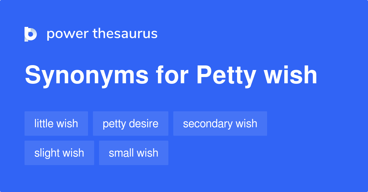 synonyms wishes