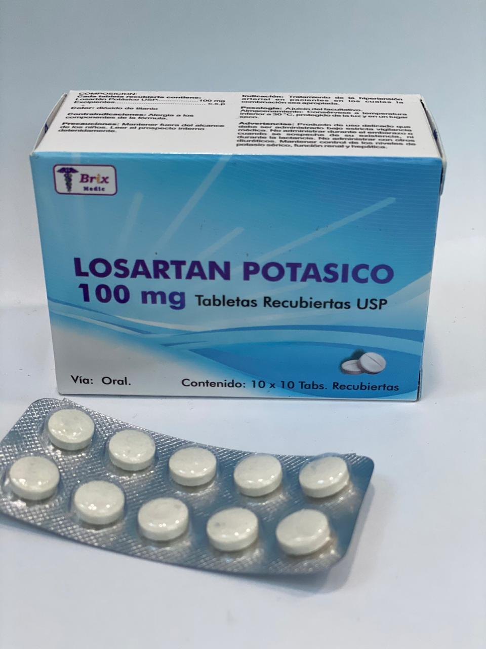 losartan blue pill