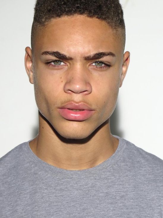 mixed race male models